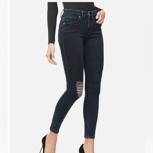 Good American Good Legs High Waist Ankle Skinny